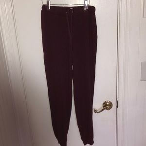 Maroon Joggers